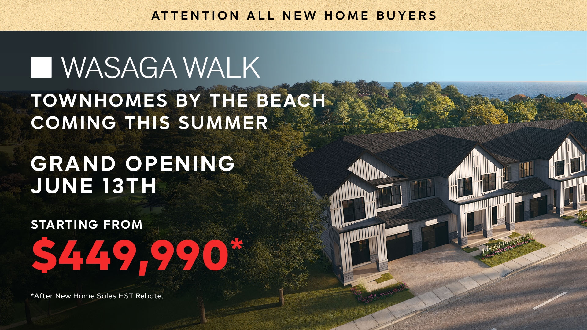 Wasaga Walk by Primont Homes rendering